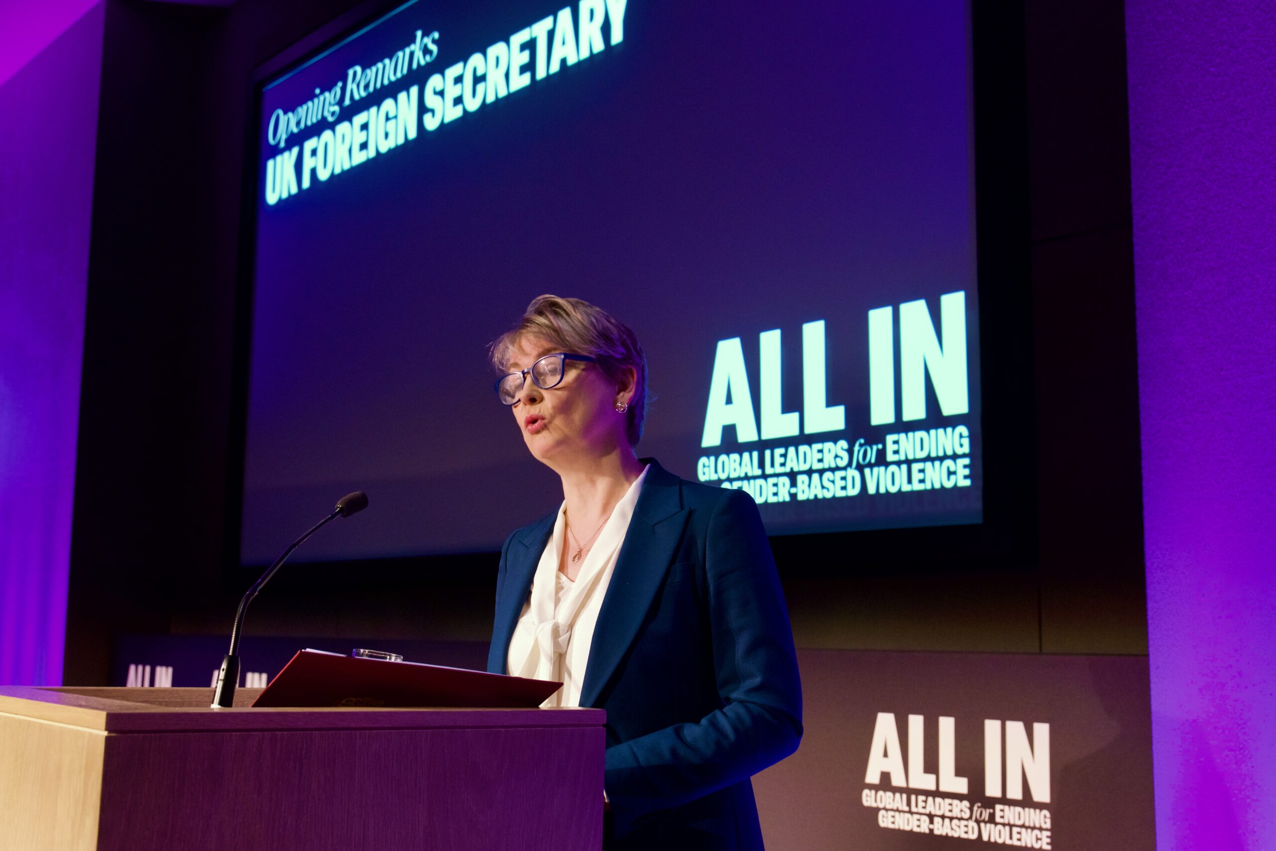 Global Leaders Launch ALL IN: A High-Level Panel to Accelerate Action to End Gender-Based Violence